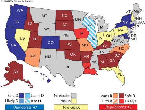 Larry Sabato's Crystal Ball